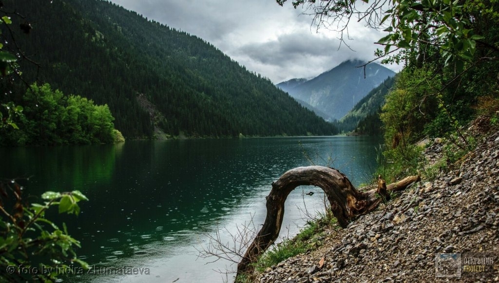 День 3.4. Отдых и фото у оз. Кольсай нижн