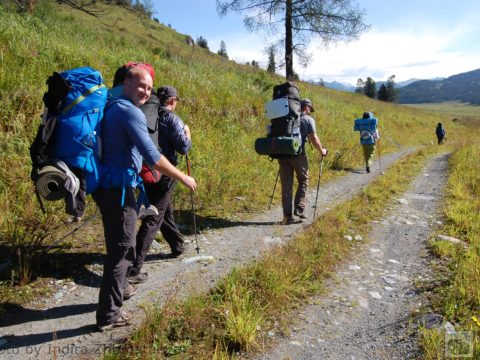 Треккинг в горах Алтая