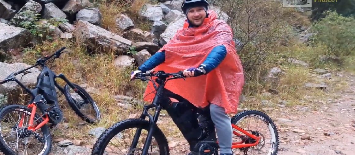 Новинка нашего проекта - горный электровелосипед!