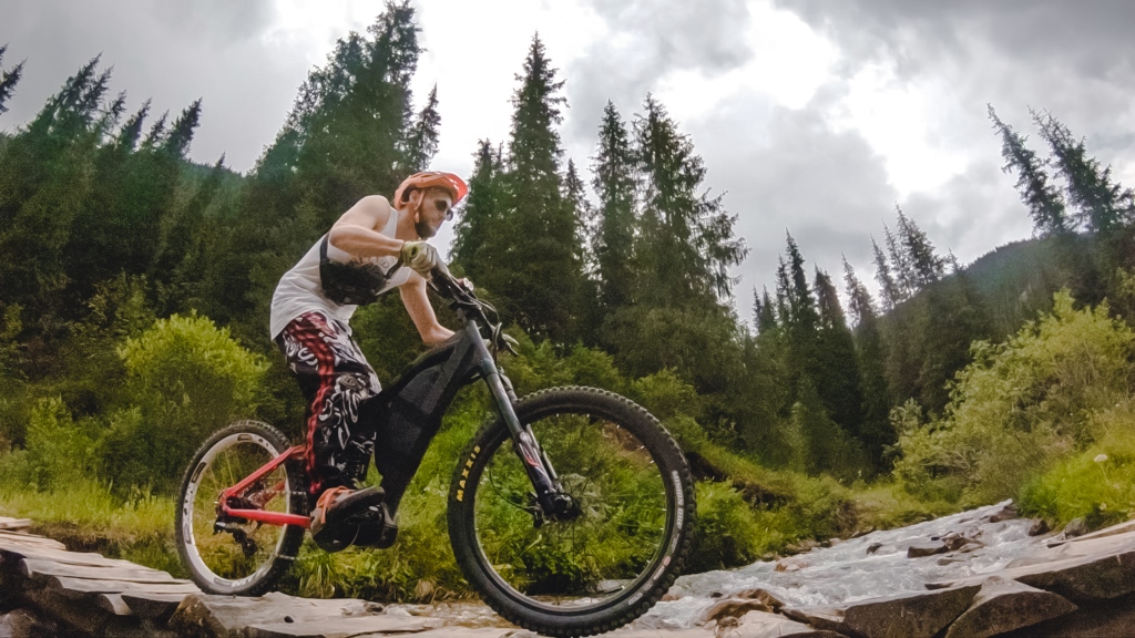 eBike на Кайракский водопад