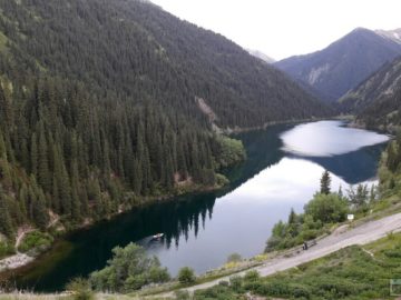 озеро Кольсай лето