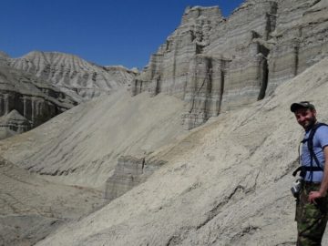 Павел Шитик в парке Алтын-Эмель