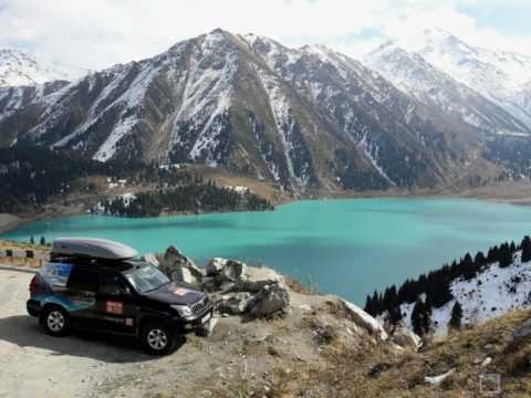 Большое Алматинское озеро, осень