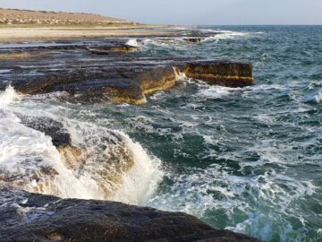 Побережье Каспийского моря