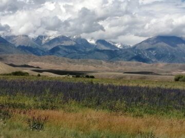 Панорама гор. Джунгария