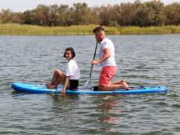 Озеро Деревянное на сапах