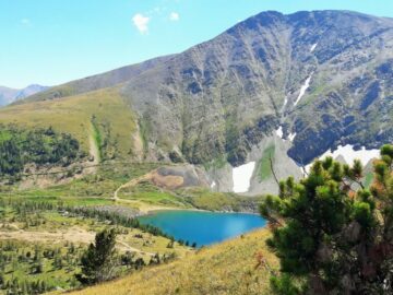 Озро Подбелковое (Радоновое). Восточный Казахстан