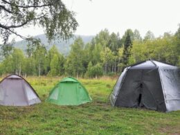 Лагерь на реке уба, Алтай, ВКО
