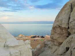 Мыс Шекельмес на озере Зайсан