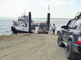 Переправа Курчум через озеро Зайсан, ВКО