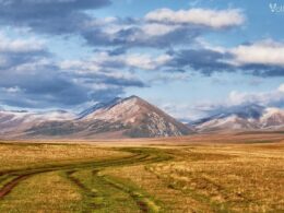 Дорога к хребту Кетмень