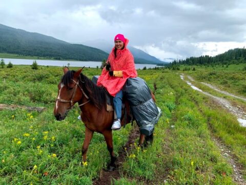 Конный поход к Белухе 2020
