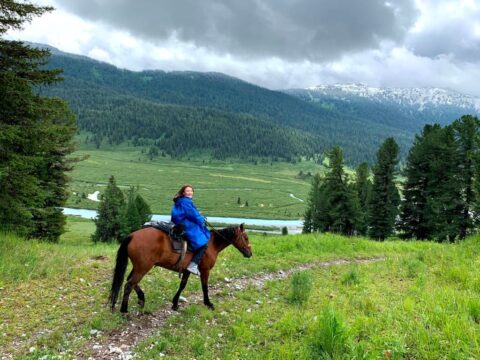 Казахстанский Алтай, поход к подножью горы Белуха