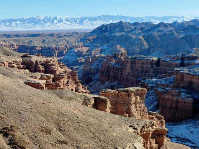 Чарынский каньон зимой