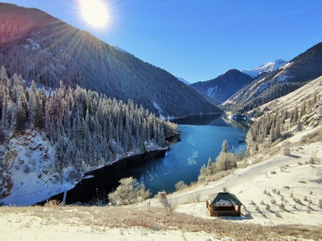 кольсай зимой