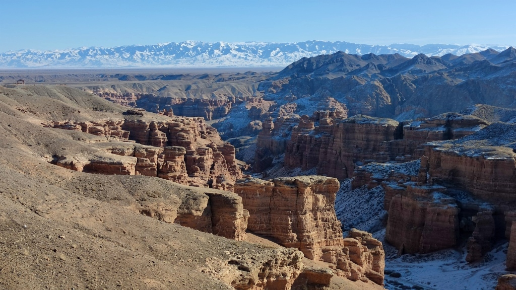 Чарынский каньон зимой