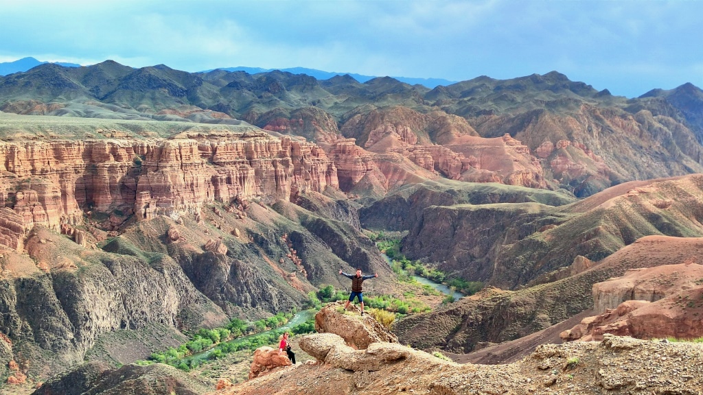 Чарынский каньон панорама лучший вид